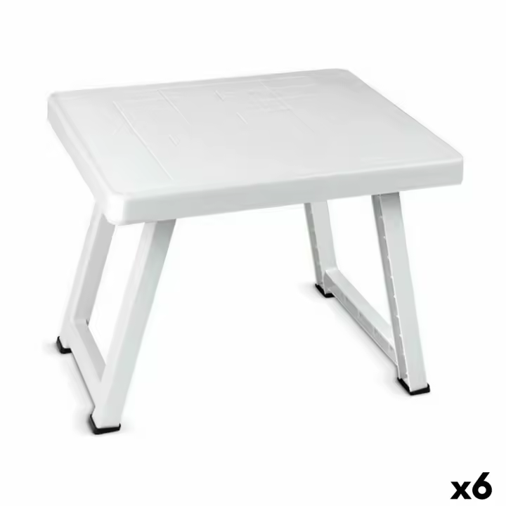 Mesita Auxiliar Confortime Plegable Plástico 51 x 40 x 40 cm (6 Unidades) - 1