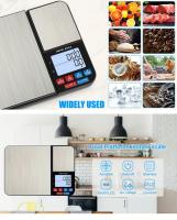 Báscula De Cocina Digital Grande Con Dos Plataformas 1 Pieza Dos Precisiónd 0.01 G/0.001 Oz Y 0.1 G/0.01 Oz Capacidad Máxima 5 Kg/11 Lb - details 2