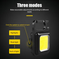 Linterna LED Mini Magnética COB Para Camping Al Aire Libre Luz De Trabajo De Billetera Recargable Por USB Con 7 Modos Y 800 Luminosidades - details 7