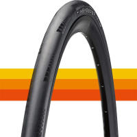 Pneumático De Bicicleta American Classic Timekeeper Ultraligero Para Carreras De Carretera Tipo Tubo/Tuboless 700x25C 700x28C 700x30C Negro/Amarillo - details 2