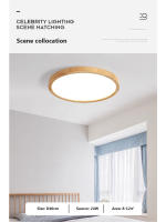 Lámpara De Techo LED Minimalista Para Decoración De Hogar Y Oficina Iluminación Interior Moderna Con Control De Brillo Incluido - details 0