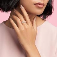 Pandora - Anillo Pandora Plata Rose Circon atado, Viene con embalaje de Caja de Giunte original. - details 1