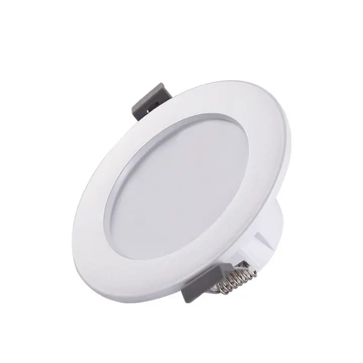 Punto de Luz LED Empotrado 5W 8cm 3000K para Autos Caravanas Barcos Cocinas Baños Ropa Set de 4 - 1