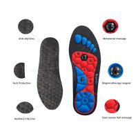 Almohadillas De Masaje Terapéutico Magnético Para Hombres Soporte De Arco Antifatiga Inodorizantes Transpirables Para Zapatos - details 0