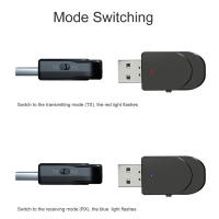 -Adaptador de Audio 3 en 1 con Bluetooth, receptor USB, transmisor de 3,5mm, conector auxiliar, Dongle para TV, PC, coche, música, reproductor de CD MP3, altavoz - details 3