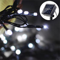 Luces Solares Para Decoración De Navidad Y Halloween Guirnalda De Hadas Exteriores 20/50/100/200 LEDs Iluminación Ambiental Para Fiesta Y Decoración Del Hogar - details 1