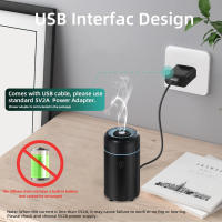 Humidificador de aire portátil USB para coche con función de aromaterapia y purificación de aire, encendedor de cigarrillos alimentado para eliminar olores - details 2