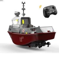 Barco RC S820 2.4G 1/72 Con Dos Motores Potentes Modelo De Barco Remolcador Eléctrico Control Remoto Para Niños Regalo - details 0