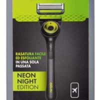 Gillette Labs Edición Neon Night Maquinilla de Afeitar para hombre + 2 Cuchillas de Repuesto Base Magnética y Estuche viaje - details 0