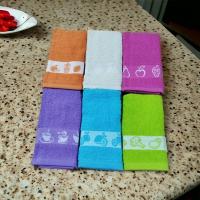 Mercatienda.es Paños de Cocina de Algodón 100% Premium: Bordados con Diseños de Frutas, Hechos en Portugal - Pack de 6/12 Unidades Suaves y Absorbentes - details 5