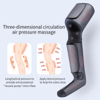 Masajeador De Piernas Pressotherapy Recargable 2000mah Con Almohadillas De Aire Para Túnel Y Pielón Dispositivo De Masaje Para Relaxación Muscular Y Alivio Del Dolor - details 4