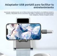 Adaptador OTG USB 3.0 a Tipo C Micro a Tipo C Macho a USB 2.0 Hembra Convertidor Para Macbook Xiaomi Samsung Conector OTG - details 1