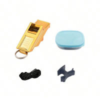 1PCS Silbato Profesional De Deportes Para Baloncesto Y Fútbol Con Correa Herramienta De Entrenamiento De Árbitro Para Campaña Al Aire Libre Y Supervivencia - details 3