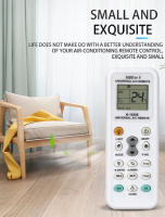Control Remoto Universal Para A/C Ajustable a Todas Las Marcas MAJOR LCD DGS Comunicación Inalámbrica IR Frecuencia 433 MHz - details 4