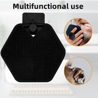Cepillo De Baño De Silicona Exfoliante Portátil Con Montaje En Pared Para Lavar Cabello Y Masajear El Cuerpo Y La Cara - details 6