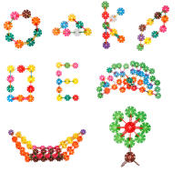 Juguetes De Rompecabezas DIY Para Niños 300pcs Bloques De Escarcha Colores Aleatorios Educación Temprana Construcción De Pensamiento - details 3