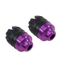 Protector De Caída Para Manillar De Motocicleta 2pcs Antechoques Delantero Y Trasero Protector De Rueda De La Horquilla Accesorio De Motocicleta - details 24