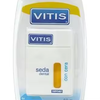 Vitis® Seda Dental Con Cera 50M - 1