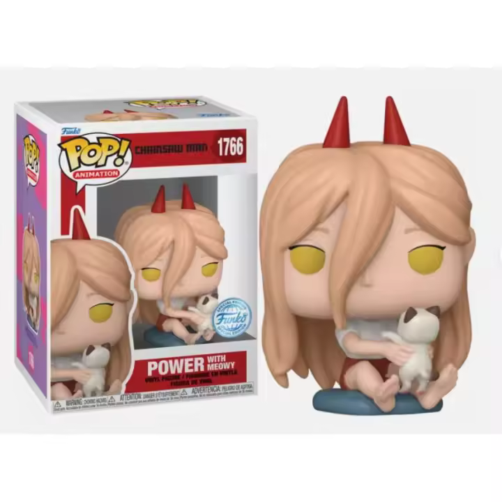 Funko pop Power with Meowy 1766 Chainsaw Man - 1