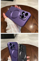 Carcasa De Carga Inalámbrica Magnética De Lujo Para iPhone 16 pro Max plus Con Protector De Lente Y Cubierta Mate Accesorios Para Teléfonos Magsafe - details 9