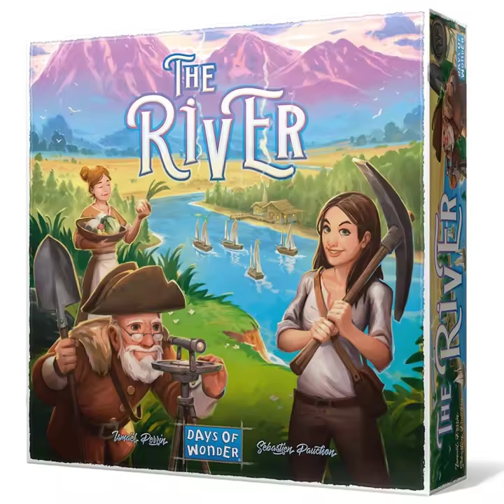 Juego de Mesa The River - Expansión de Territorios y Construcción de Edificios en un Nuevo Mundo - 1