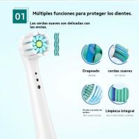 Hot Sale Cabezal Cepillo Dientes Eléctrico, Ondulado, Redondo, Limpieza, Blanqueamiento y Pulido, Cuidado de Encías, Limpieza de Lengua, Cabezal Cepillo Estándar, PBT, Respetuoso con el Medio Ambiente, Cabezales Cepillo Niños, Cabezales Cepillo Sensibles - details 1