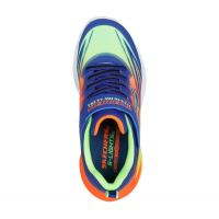 SKECHERS 400139L BLMT Zapatillas deportivas niño 34396 25V DEPORTIVO LUCES VELCRO Y ELASTICO BLU-MU - details 2