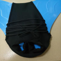 Aletas individuales para adultos y niños, aletas dobles, aletas de una pieza de sirena, equipo de natación para buceo - details 17