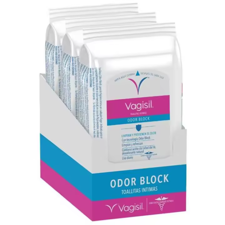 Vagisil Toallitas Íntimas Odor Block 10Uds - 1