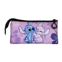 Estuche Portatodo Triple Fan Karactermania Disney Stitch Angel Kiss 23x11x7cm - details 2