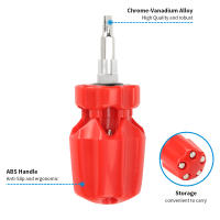 Mini Destornillador Portátil De Plástico Transparente Con Mango Herramienta De Reparación De Coches Precisión Con Cabezas Phillips Torx Y Clavija - details 2