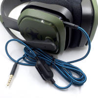 Cable Auxiliar De Audio 3.5mm De Repuesto Para Auriculares Logitech Astro A10 A40 A30 Con Micrófono Y Control Remoto Calidad Superior - details 2