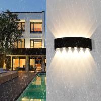 Lámpara De Pared LED Impermeable IP65 Aluminio Para Iluminación Interior Y Exterior Moderna Para Dormitorio Sala De Estar Pasillo - details 9