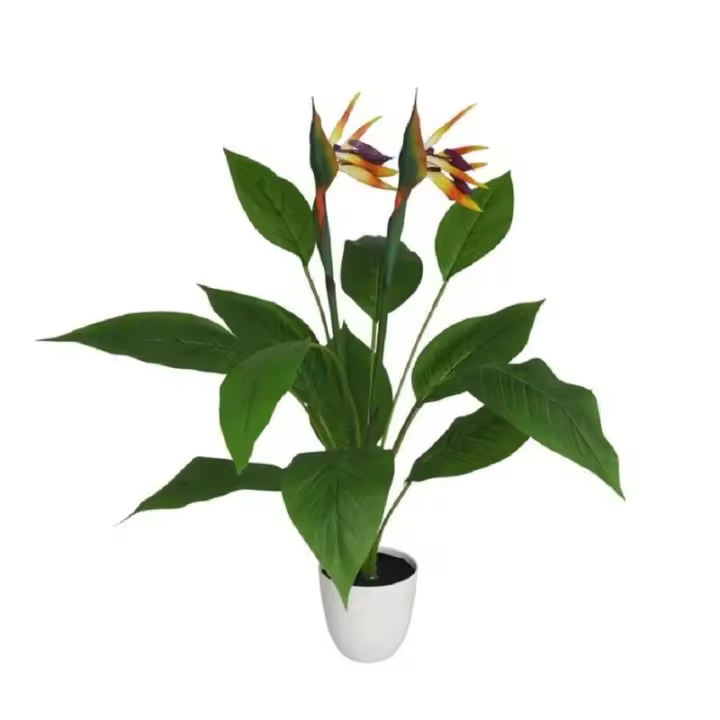 Maceta Gerimport Ave del Paraíso 83cm - Ideal para Jardines - Resistente a la Intemperie - 1