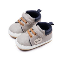 Zapatos De Bebé Para Niño Nuevos Casuales En Cuero PU Antideslizantes Tenis Infantiles Primera Andaduras Cristening Cierre De Correas - details 12