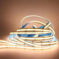 Tira De Luz LED COB CCT 5M 12V 24V DC 608LEDs FCOB Doble Color Blanco Regulable Alta Densidad Flexible Ra90 Cinta Lineal - details 7