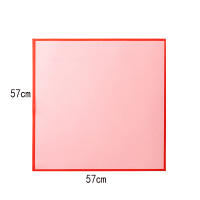 4pcs/Pack Papel De Embalaje De Flores Rosa Sólido Mate Transparente Hidratado Para Regalos Y Bouquets De Floristería - details 3