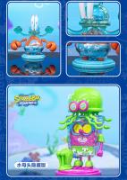 6PCS Spongebob Squarepants Caja Sorpresa Patrick Star Figuras De Acción De Anime Serie Jellyfish Saltarina Juguetes Para Niños Regalo - details 12