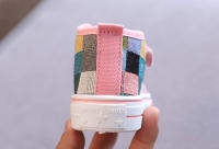 Nuevos Zapatos De Lona Para Niños 2023 Otoño Moda Cuadros Botines Niñas Y Niños Antideslizantes Casual Transversal Adecuado Para Exterior - details 9