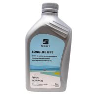 Aceite de Motor Seat 0W30 LongLife III FE - Protección Superior y Rendimiento Óptimo para Motores V10 TDI y 2.5 TDI - Lubricante Sintético de Alta Calidad Compatible con Especificaciones VW 504.00/507.00 y Ahorro de Combustible para Vehículos - details 1