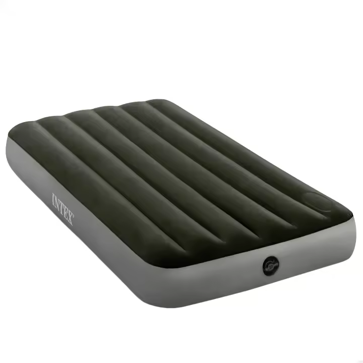 Colchón hinchable doble con hinchador prestige downy con fiber-tech INTEX - 1