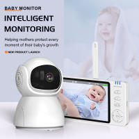 Monitor De Bebé Con Cámara Infantil Y Visión Nocturna 5" IPS Audio Bidireccional Pan Tilt USB Carga Seguridad VOX Despertar - details 0