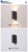 Lámpara De Pared LED Impermeable Para Exterior Y Interior IP65 Iluminación Superior E Inferior Para Porche Jardín Dormitorio Decoración De Hogar Luz De Pared - details 8