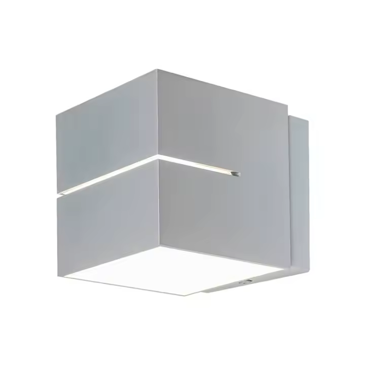 Aplique Pared G9 Cubo Blanco mate Estilo Minimalista Metal IP20 KAUNAS  RABALUX - 1