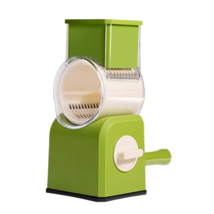 Rallador de Verduras Manual Inoxidable de Patatas Giratorio Utensilio de Multifuncional Ergonómico de Usar Cortes Precisos y Rápidos - 1