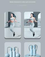 Cuerda De Saltar Para Fitness Y Pérdida De Peso Deportiva Especial Para Hombres Y Mujeres Cuerda De Saltar Interior Para Entrenamiento Cardio De Piernas Unisex Longitud De 2.8 M - details 16