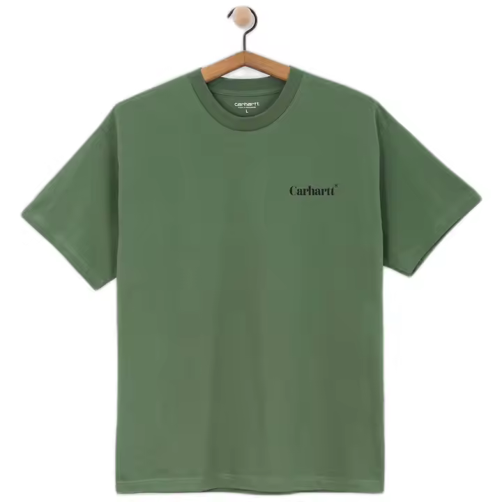 Camiseta de Manga Corta Carhartt WIP  para hombre en color verde - 1