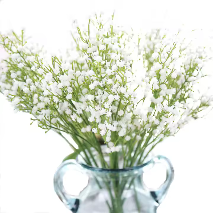 Artificial Gypsophila Mini Cabezas De Hiedra Blanca Para Bodas Y Decoración De Hogar DIY Para Fiestas De Baby Shower Y Aniversarios - 1
