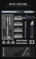 Set De Destornillador Eléctrico Cordless 12/39/50 En 1 Herramienta De Reparación Magnética Multifuncional Recargable Para DIY En Casa - details 4
