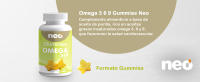 NEO - Gummies Omega 3 6 9 - Gominolas sabor a lima - Veganas, Sin Gluten, Sin Azúcar - Reduce colesterol y Favorece la Salud Cardiovascular - details 1
